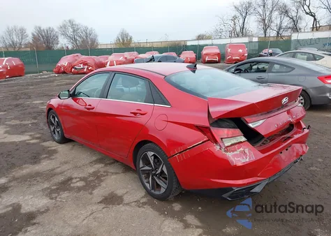 2021 Hyundai Elantra Sel from USA, damaged, VIN 5NPLN4AG3MH043810